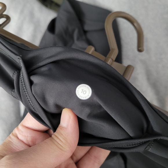 Lululemon Fast & Free Leggings - Graphite Gray Size 10 - Picture 3 of 3